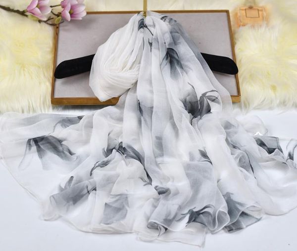 

the new 2020 magnolia crocodile knit scarves large beach towels shawl sweet p scarf ing, Blue;gray