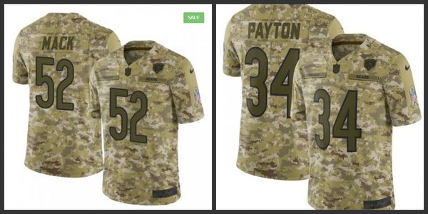 camo chicago bears jersey