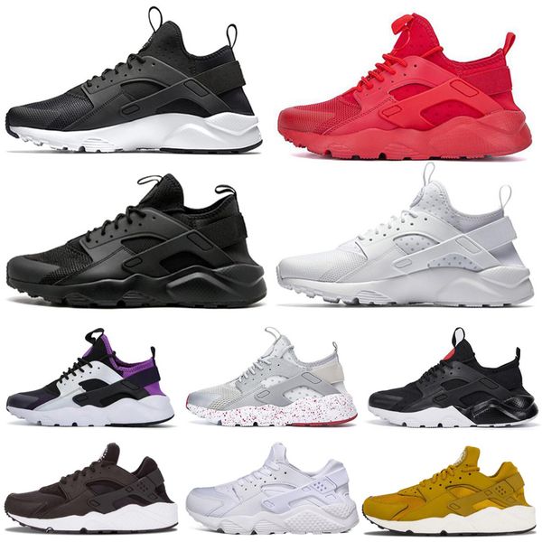 

huarache ultra running shoes for men women triple white mens trainer fashion sports sneakers breathable runner shoes size 36-45