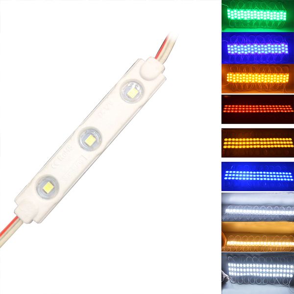 

yolu 10 pcs input injection led module light led sign module lamp 2835 3 ip65