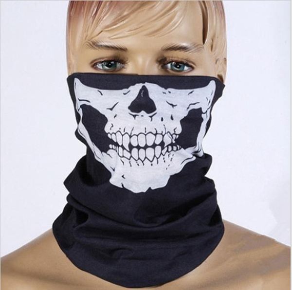 

14 styles cycling bandanas skull face mask halloween magic scarves outdoor sport magic turban neckerchief headband zza2372