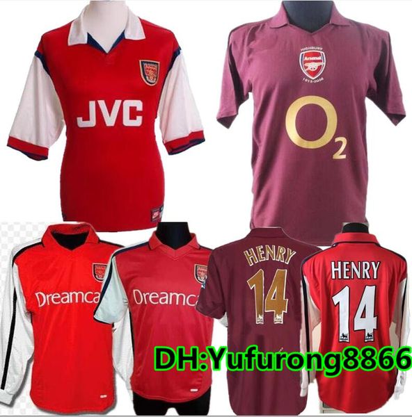

2005 2006 highbury home football hirt jer ey occer pire henry reye 2000 02 retro jer ey 05 06 98 99 bergkamp long leeve 2008 07, Black;yellow