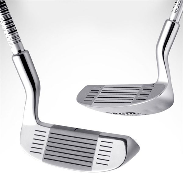 

golf double-side chipper club stainless steel head mallet rod grinding push rod chipping clubs golf putter for outdoor sports