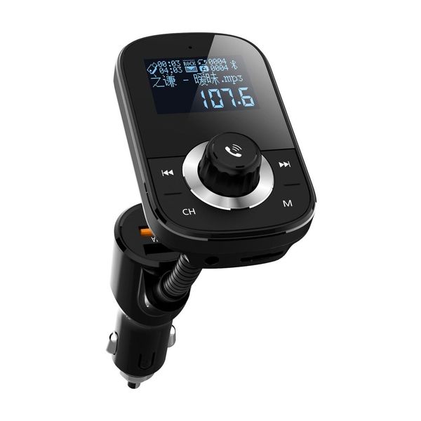 

wireless in-car bluetooth fm transmitter mp3 radio adapter car kit usb charger