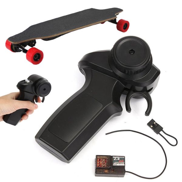 

mayitr 2.4ghz skateboard mini controller with receiver transmitter for electric skateboard accessories