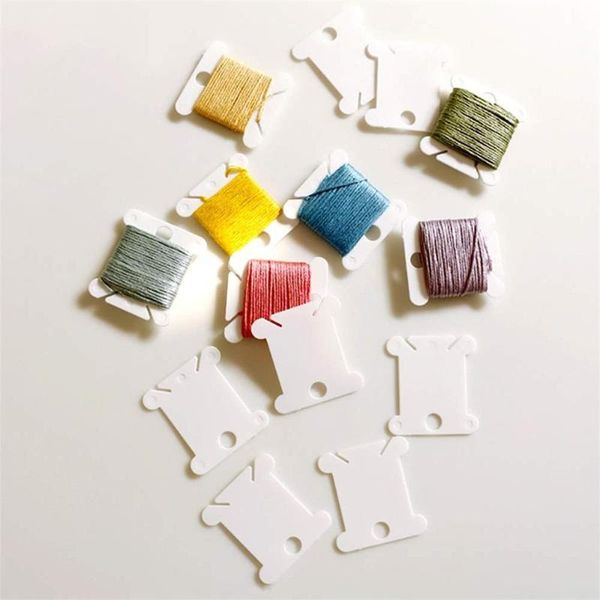 120 Pieces Plastic Sewing Thread Winding Plate Board Cross Stitch Embroidery Floss Craft Thread Bobbins Organizer Plastic Floss Bobbins for Embroidery Floss Organizer 120 Pieces Plastic Sewing Thread Winding Plate Board Cross Stitch Embroidery Floss Craft Thread Bobbins Organizer Plastic Floss Bobbins for Embroidery Floss Organizer