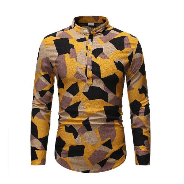 

2019 spring autumn casual men buttons long sleeve fashion pure shirt linen slim comfortable for men shirt, White;black