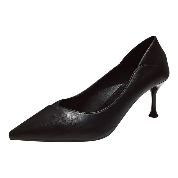 

вена 2020 нового плоного веа кожи ил ие еи пилки, Black