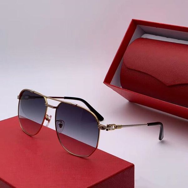 O novo luxo CT0109 2020 design de moda neutra óculos quadrados quadro adequado para uma variedade de lentes rosto hd de alta qualidade conjunto completo