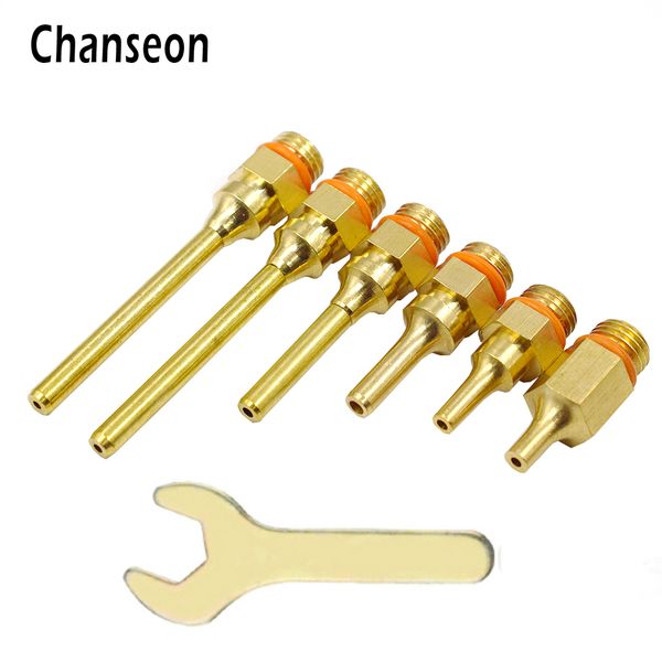 

chanseon melt glue gun long nozzle copper for 40w 60w 80w 100w 150w glue gun 2.0x70mm 2.0x50mm 3.0x38.5mm 2.0x32mm