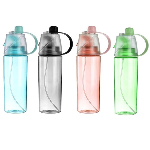 

400мл емкость спорт портативный бутылка воды герметичные прозрачная пластиковая anti-leak
