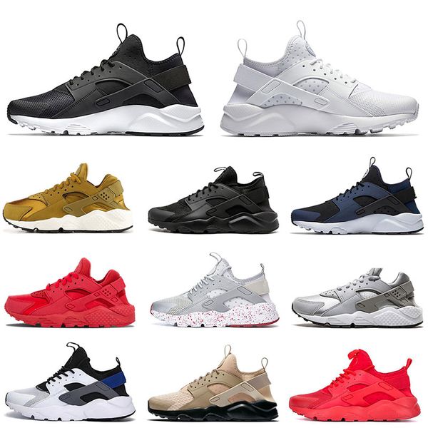 

tennis triple white black run ultra breathe huarache women mens running shoes red sunset tint mushroom purple olive trainers sports sneakers