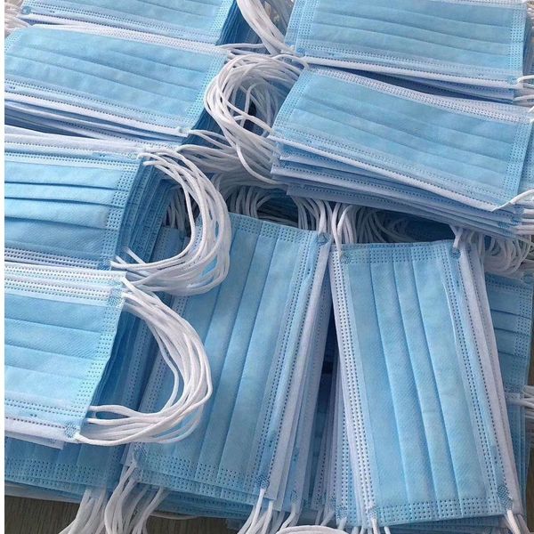 

продвижение класса 3-слойные номера-тканый защитный рот маски одноразовые bfe95% следов маска быстро петлю бдх