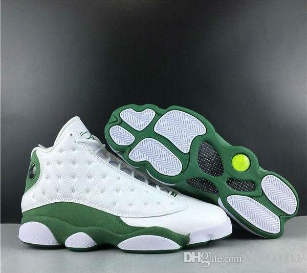 

release 13 xiii pe green olive white men basketball shoes designer 13s black yellow sneakers sports outdoor trainer