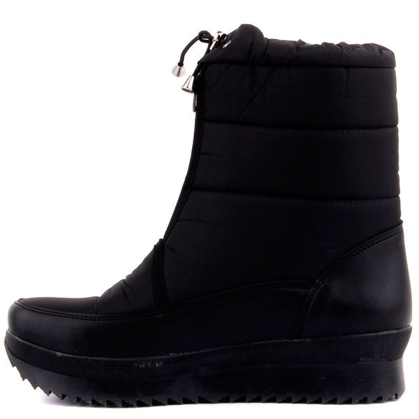 

moxee-black color lace-up women boots