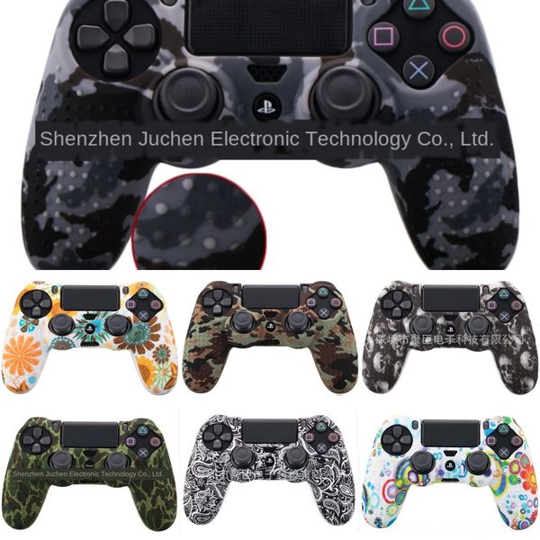 

4slsh replacement smooth soft housing shell for jds 040 jdm-040 playstation 4 dualshock 4 v2 pro ps4 controller faceplate back case