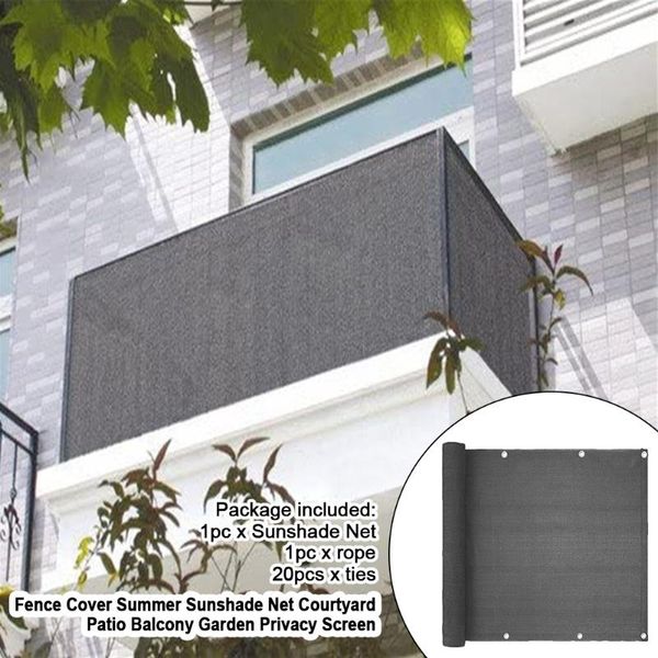 

balcony garden swimming pool fence cover decoration accessory wind sunshade net courtyard patio summer privacy screen shelter