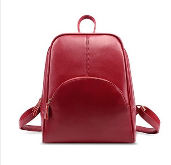 

2019 genuine leather both shoulders package woman package trend leisure time joker backpack school wind bag luxury bag
