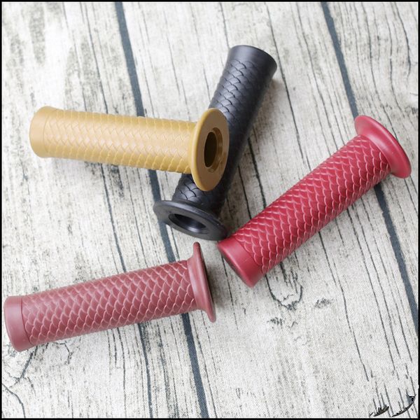 

retro motorcycle modified 22mm hand holder sleeve hand holder glue fish scale handle