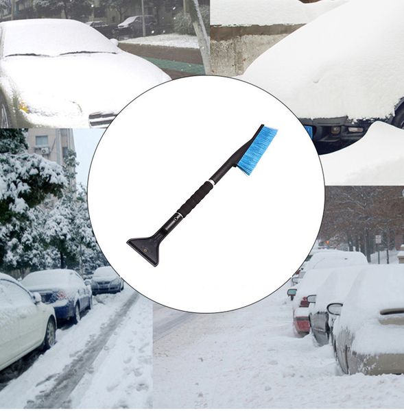 

franchise large 10 inch car vehicle snow ice scraper winter car clean snow brush shovel removal brush winter abs