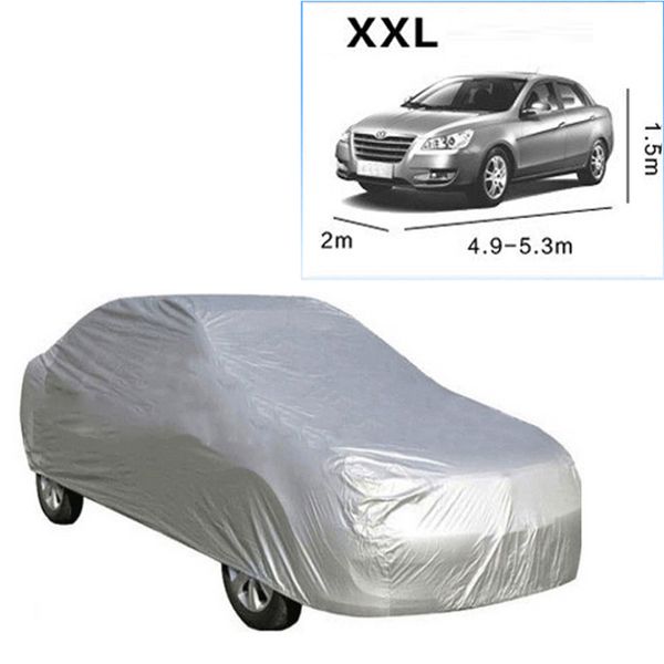 

universal resistant waterproof outdoor full car cover aganist anti uv rain snow