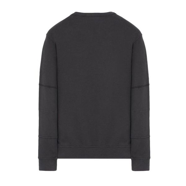 

sell 18fw 63420 logo crewneck sweatshirt t0pst0ney logo embroidery neutral men women fashion casual hflswy292, Black