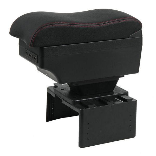 

for general armrest box central store content storage box with cup holder usb interface phone holder universal armrest