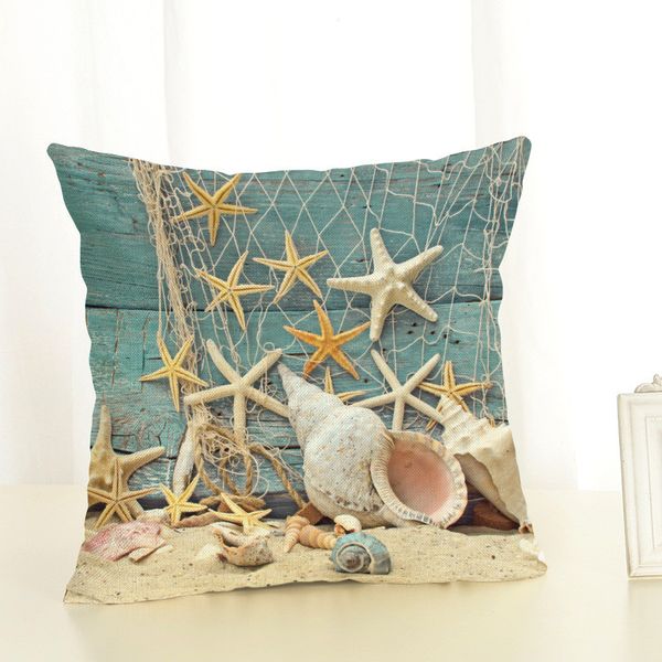 

shell conch наволочка home decor наволочка 45 * 45 см свадебные украшения декоративная подушка