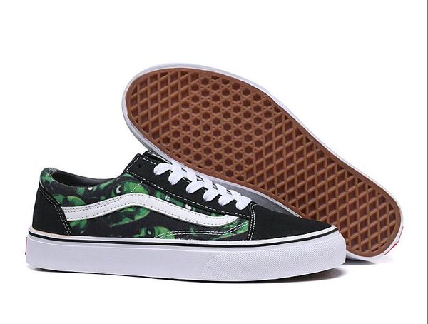 mixed checkerboard old skool vans