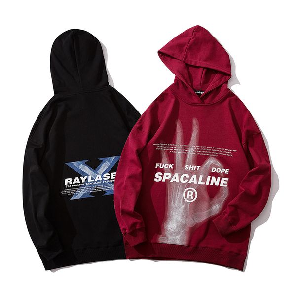 

men and women hoodies autumn winter hoodies men sweatshirts hooded casual male/wome streetwear hip hop fashion long sleeve warm pullover, Black