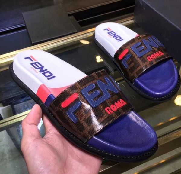 

2019 горячие новые мужчины женщины сандалии дизайн обуви слайд летняя мода широкие