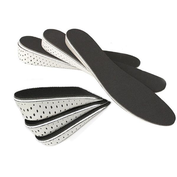 

1 pair comfortable ortc shoes increase insoles high heel cushion insert for women men girl boy, Black