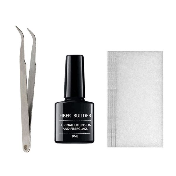 

selling 2019 products nail care fiberglass silk nails wrap stickers for gel extension nail art tools new maquillaje mujer