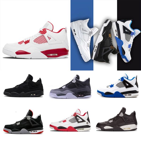 

basketball shoes 4 fear pack white black stealth oreo toro bravo cement grey fashione athletics sneakers size 8-13