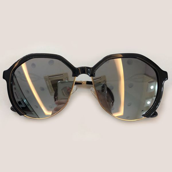 

acetate mix alloy frame sunglasses for women brand feminino retro fashion eyewear, White;black