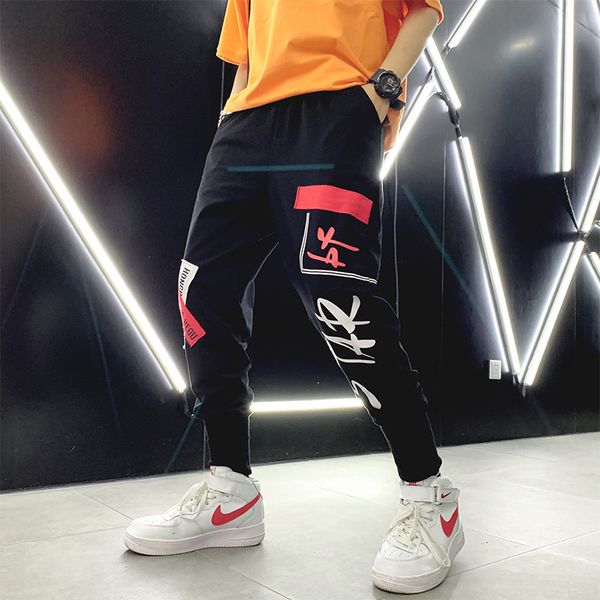 

pants men's korean-style trend men autumn popular casual pants popular brand ins thin trousers bib overall men's, White;black