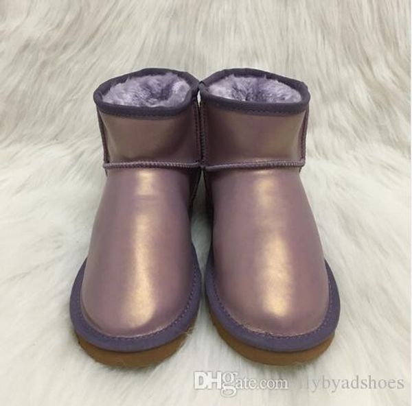 

boot women australian boots women snow boots waterproof leather winter warm outdoor ankle boots winter shoes brand ivg size us4-14