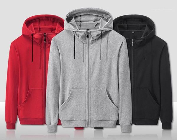 

breathable mens clothing plus size males new fashion hoodies solid color loose mens hoodies cotton comfortable, Black