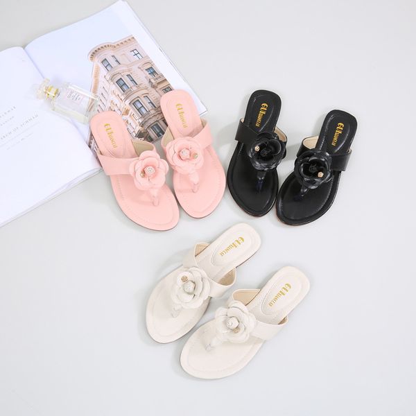 

designer rubber slide sandal floral brocade men slipper gear bottoms flip flops women striped beach causal slipper with box us5-11, Black