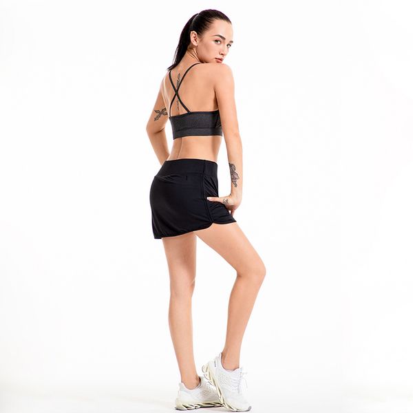 

women's active athletic skort lightweight skirt with pockets for running tennis golf workout