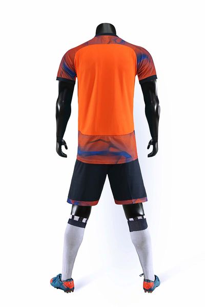

2019 men training football sets with shorts uniforms reversible football jerseys for that home and away look kits sports b17-20, Black;red