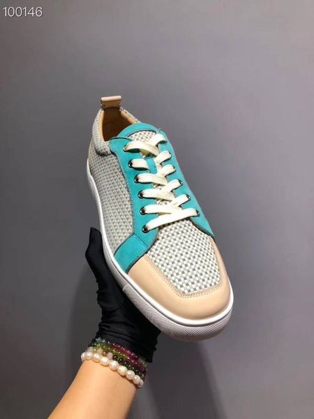 

2019 new arrival fashion casual shoes luxury design genuine leather lace-up mixed sneaker size:man38~46woman35~40, Black
