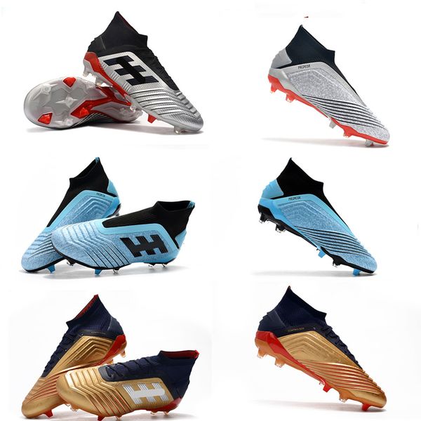 

2019 hot gold silver predator 19 fg ag tf pp погба мђжкие бђ sky predator донне 19,1 вокие лоджки ђ