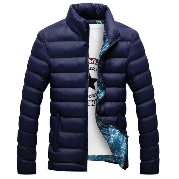 

2019 new jackets parkas men quality autumn winter warm outwear brand slim mens coats casual windbreak jackets men s-4xl, Tan;black
