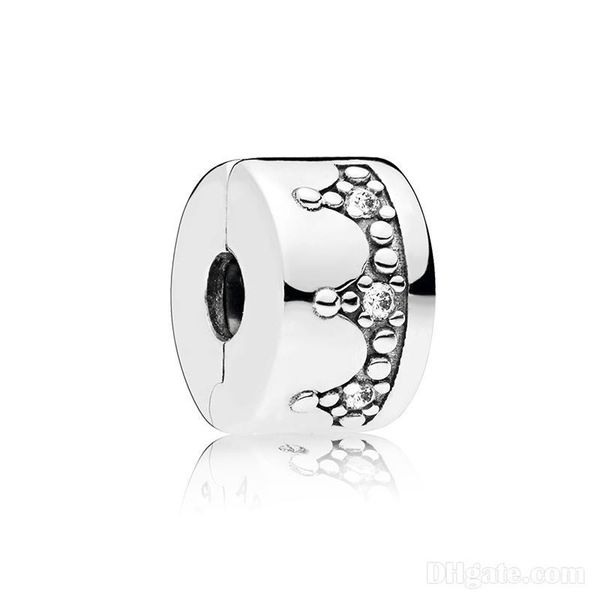 

подвески марка ювелирных изделий cz алмазов корона бисер клипы первоначально коробка для пандора 925 стерлингового серебра подвески браслет, Bronze;silver