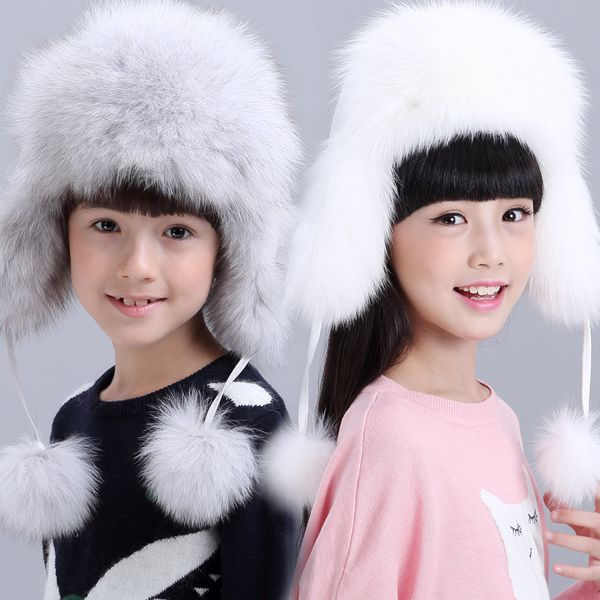 

children hats fund catamite girl hats fur cao lei feng cap baby winter tide, Yellow