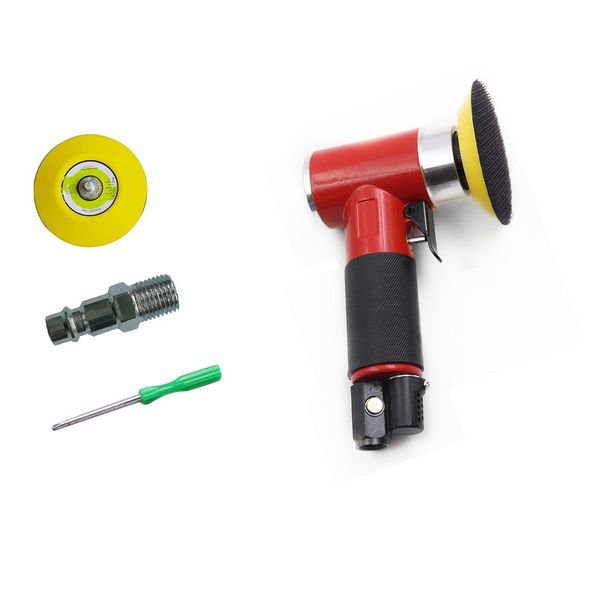

2" 3" mini air sander kit random orbital angle sander 15000 rpm pneumatic polisher tool polishing machine sanding pads