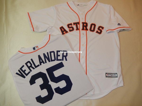 

custom mens majestic houston #35 justin verlander baseball jersey white new mens stitched jerseys big and tall size xs-6xl for sale, Black;blue
