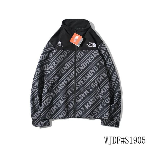 

2020 the north brand winter men jackets warm coats soft shell hats thick outdoor outerwear face male clothing jackets, Black