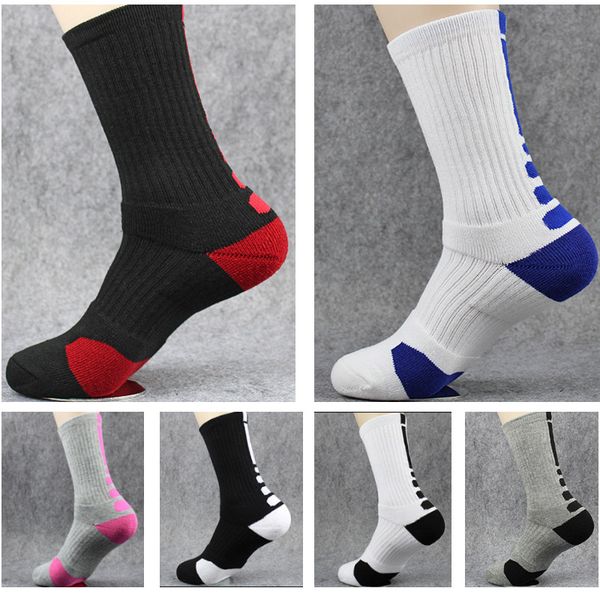 

usa professional basketball socks thick long knee athletic outdoor sport socks men compression thermal winter warm socks 6 colors wx9-1223